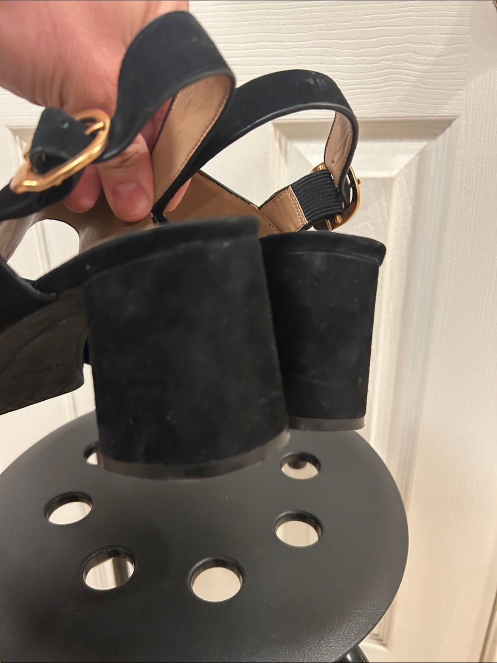Aerosoles Suede Sandals Size 12 - Picture 8 of 9